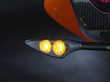 micro Rhombus Dark / マイクロ ローンバス ダーク 標準タイプ ウインカー ツインLED スモークレンズ